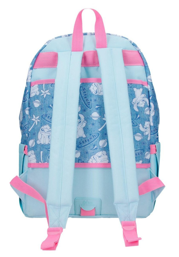 Mochila 44cm STITCH hearts