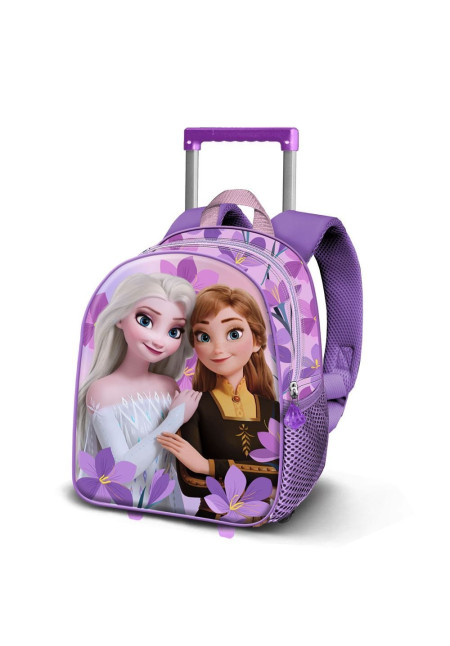 Mochila ruedas 31cm 3D FROZEN