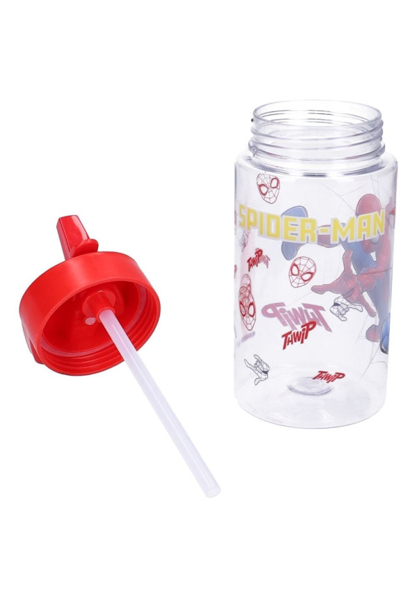 Botella pajita 450ml SPIDER 