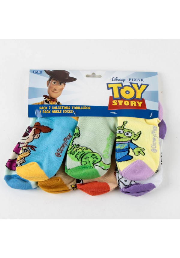 Set 7 calcetines tobilleros TOY STORY