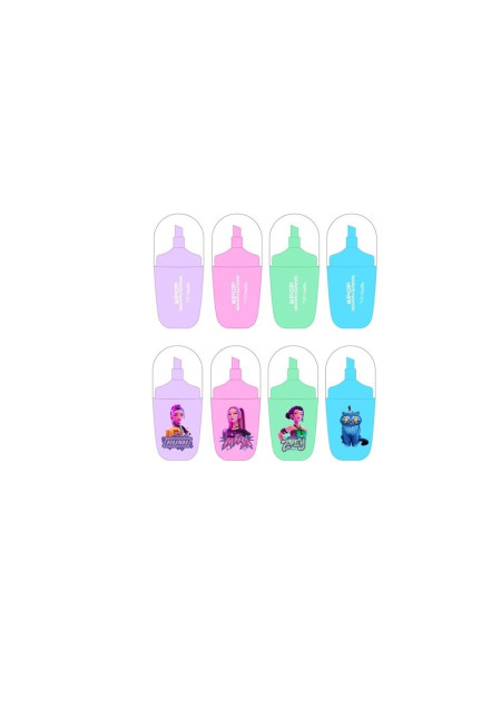 Set 4 rotus fluorescentes KPOP