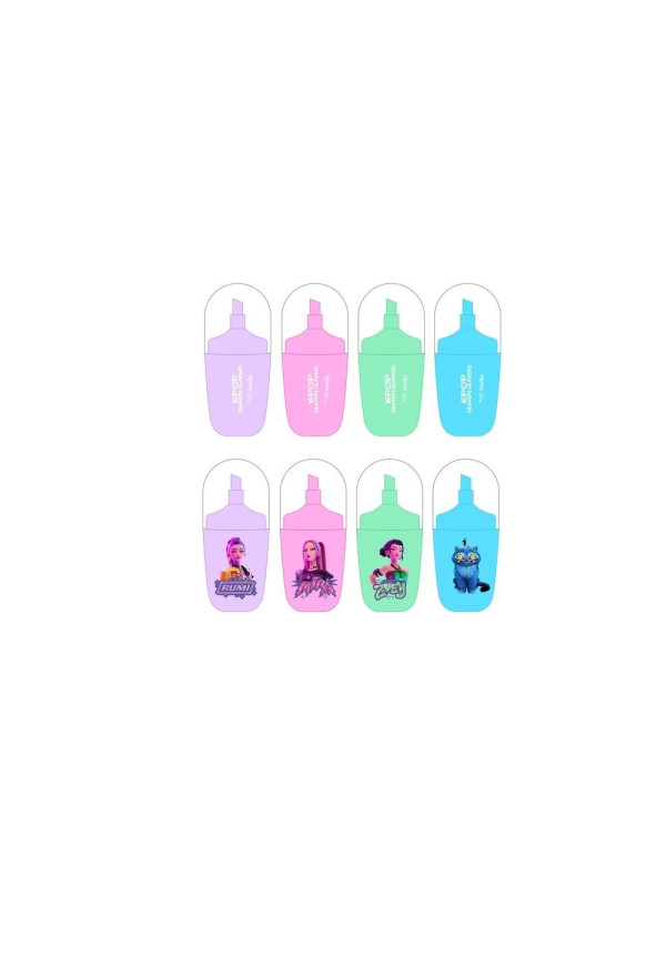 Set 4 rotus fluorescentes KPOP
