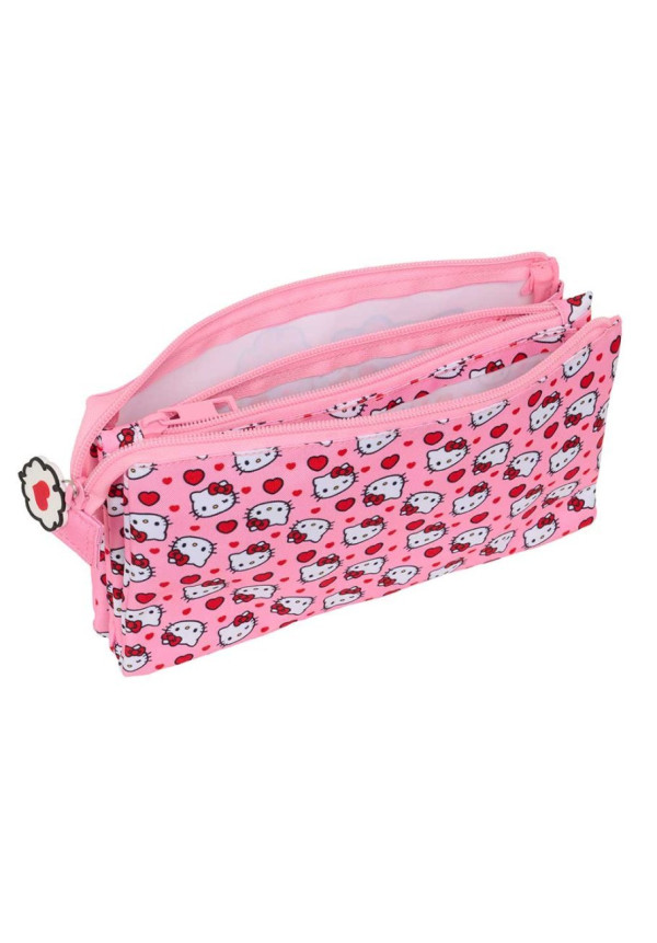 Portatodo triple HELLO KITTY pinky promise