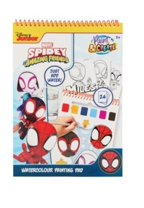 Libro magico pinta con agua SPIDER