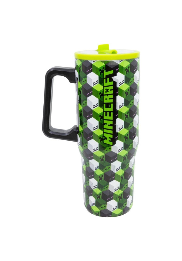 Taza sipper XL 920ml MINECRAFT