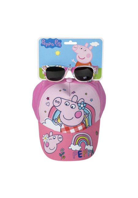 Set gorra + gafas PEPPA PIG