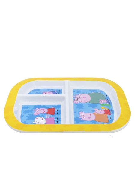 Plato dividido PEPPA