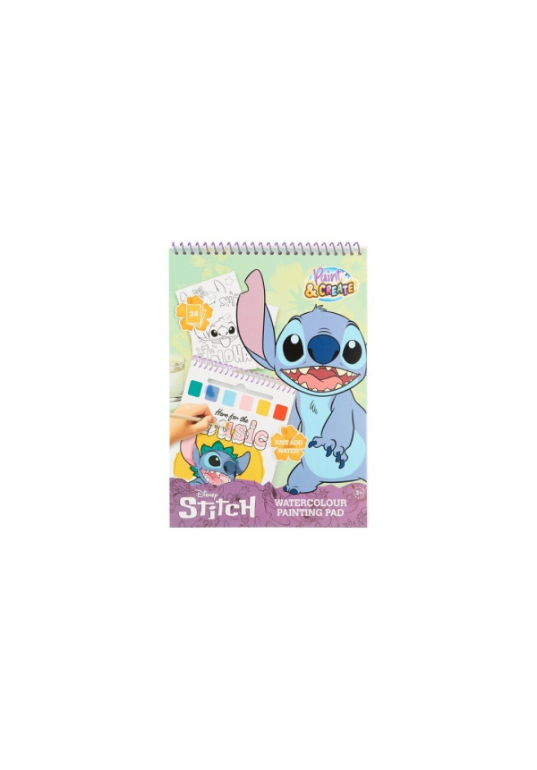 Libro magico pinta con agua STITCH