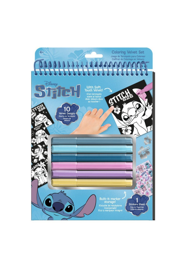 Kit art terciopelo STITCH