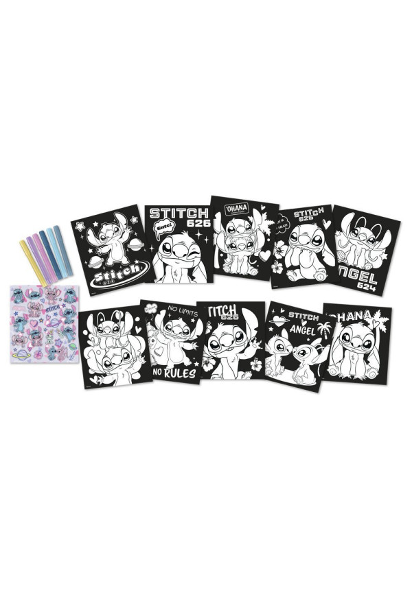 Kit art terciopelo STITCH