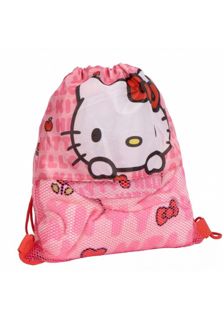 Saquito toalla + gorra HELLO KITTY