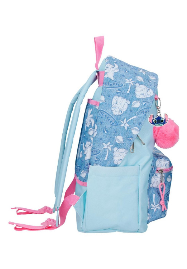 Mochila 44cm STITCH hearts