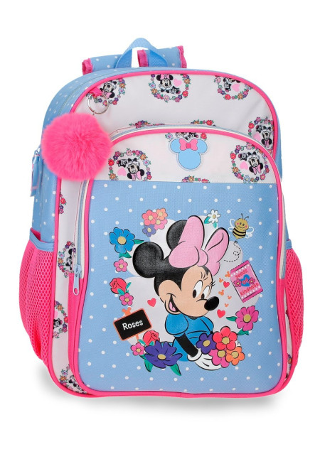 Mochila 40cm MINNIE flowers
