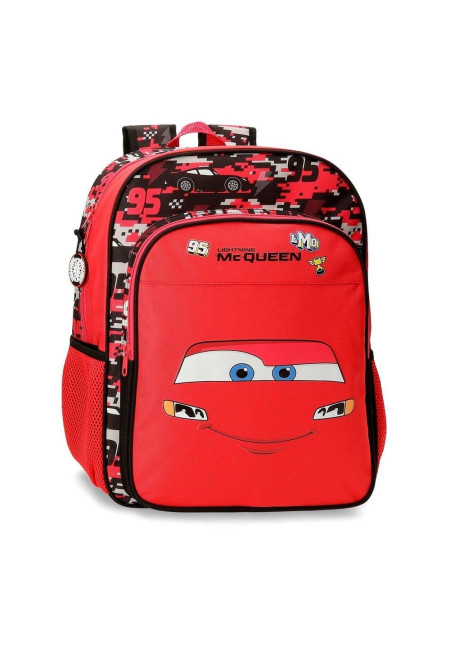 Mochila 38cm CARS McQueen red