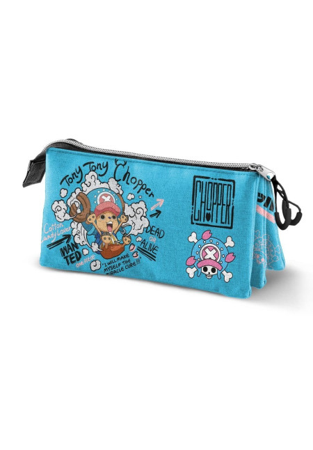 Portatodo triple ONE PIECE tony chopper