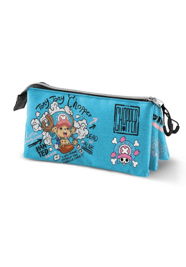 Portatodo triple ONE PIECE tony chopper