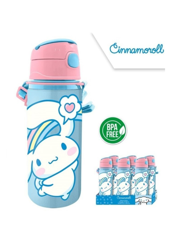 Botella 600ml correa CINNAMOROL