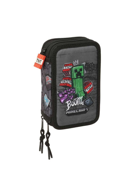 Plumier triple MINECRAFT graffiti