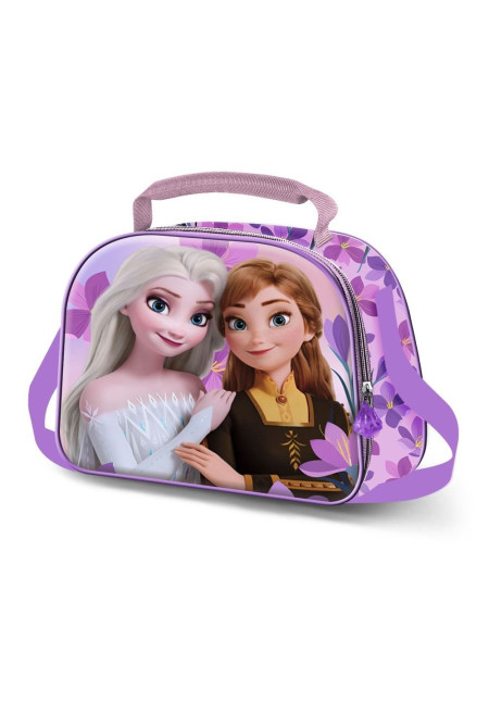Bolsa termica merienda FROZEN 2 violet