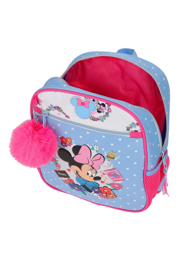 Mochila 28cm MINNIE flowers