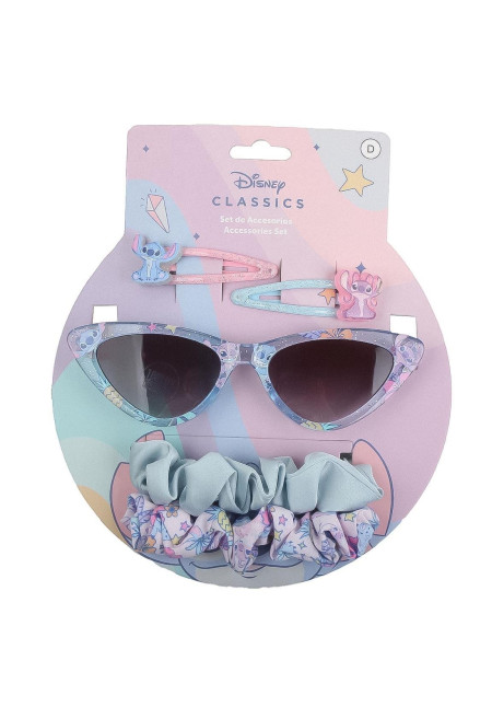 Set pelo + gafas STITCH