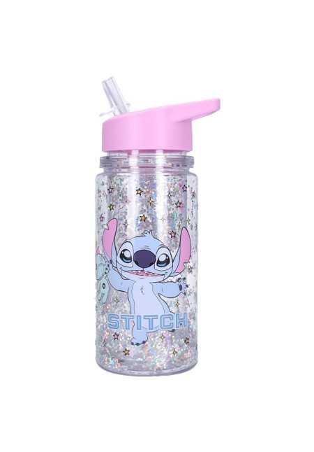 Botella 300ml STITCH glitter