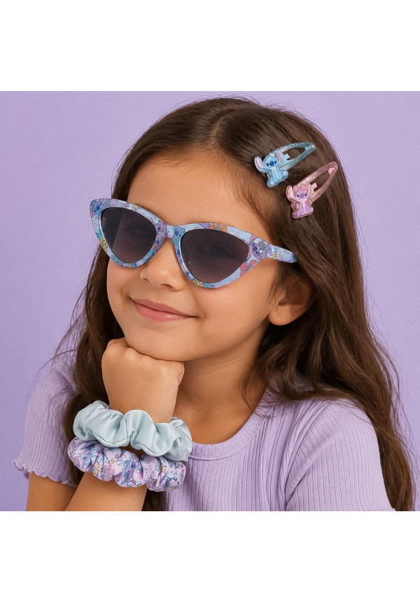 Set pelo + gafas STITCH