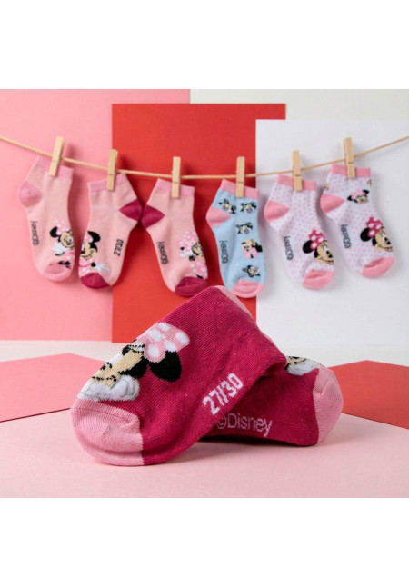 Set 7 calcetines tobilleros MINNIE