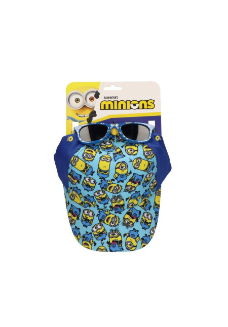 Set gorra + gafas MINIONS