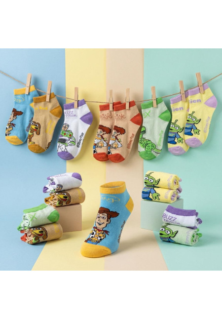 Set 7 calcetines tobilleros TOY STORY