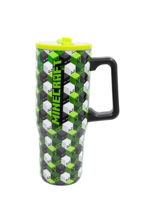 Taza sipper XL 920ml MINECRAFT