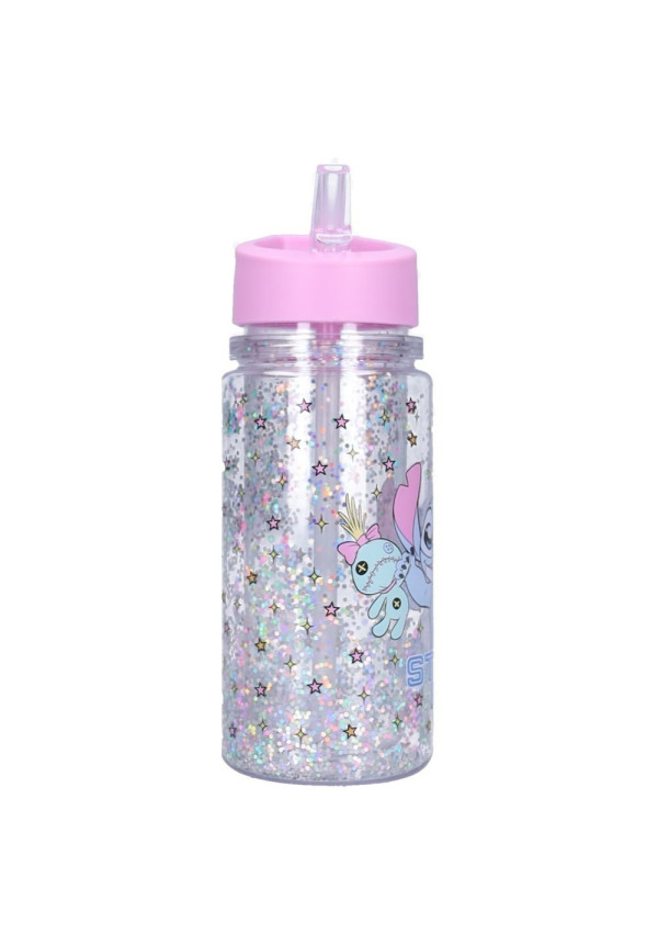 Botella 300ml STITCH glitter