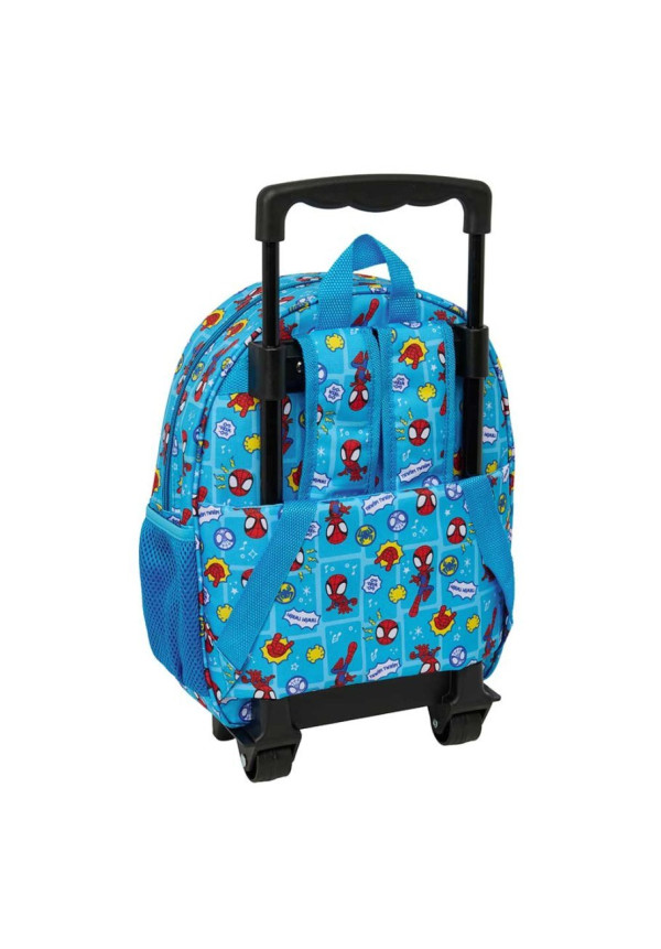Mochila ruedas 33cm 3D SPIDEY