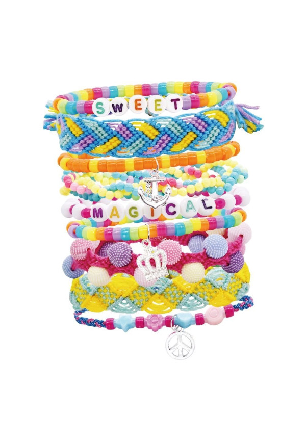 Set arcoíris crea tus pulseras