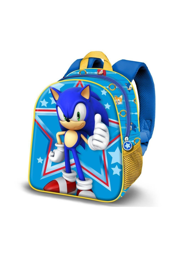 Mochila 31cm 3D SONIC