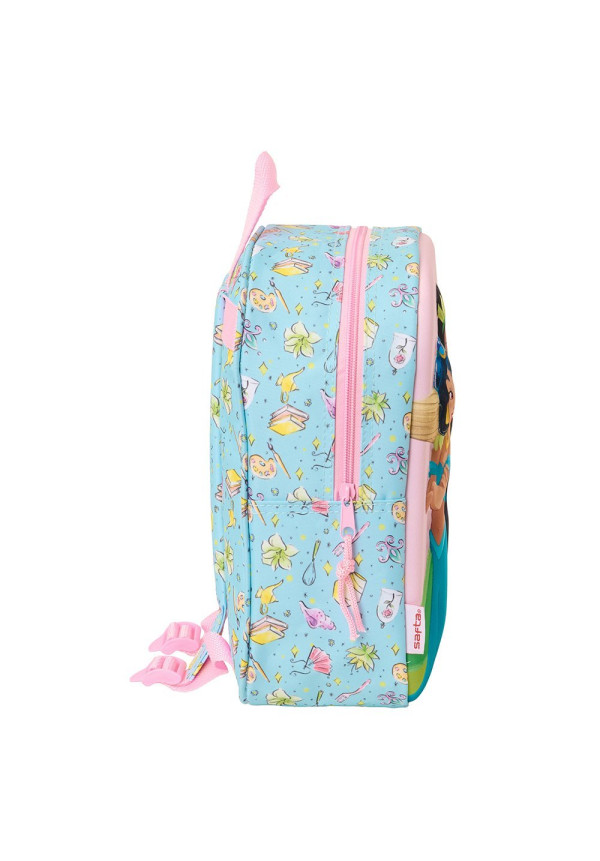 Mochila 27cm 3D PRINCESAS