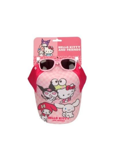 Set gorra + gafas HELLO KITTY