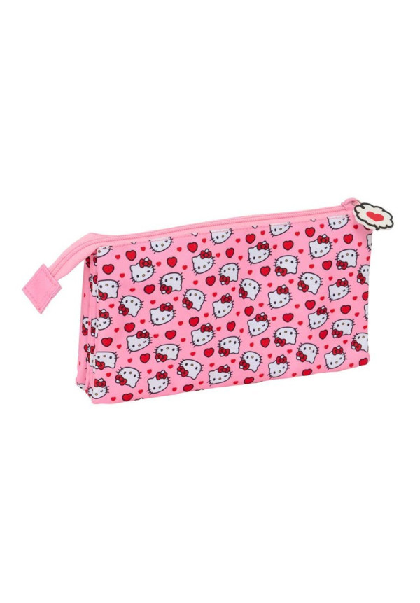 Portatodo triple HELLO KITTY pinky promise