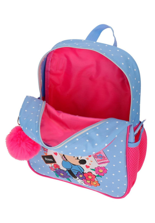 Mochila 34cm MINNIE flowers