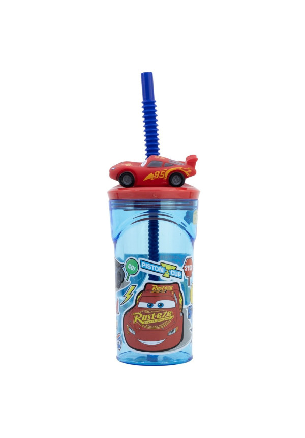 Vaso figura 360ml CARS