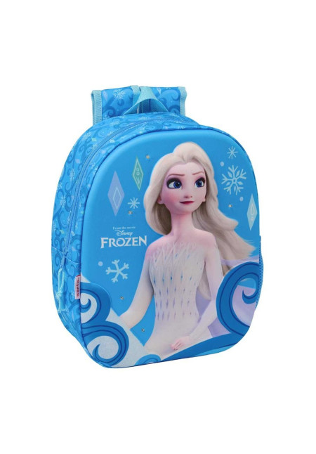 Mochila 33cm 3D led FROZEN