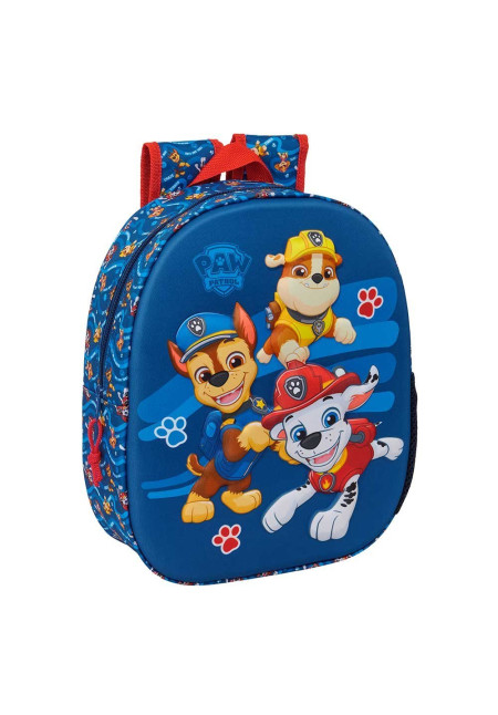 Mochila 33cm 3D PAW PATROL