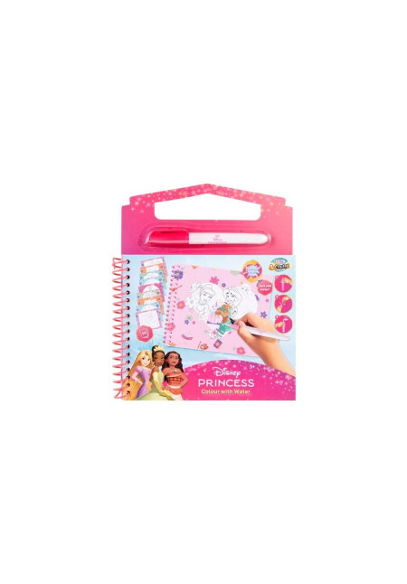Libro magico pinta con agua PRINCESAS