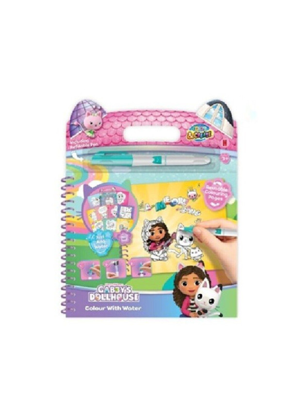 Libro magico pinta con agua GABBYs