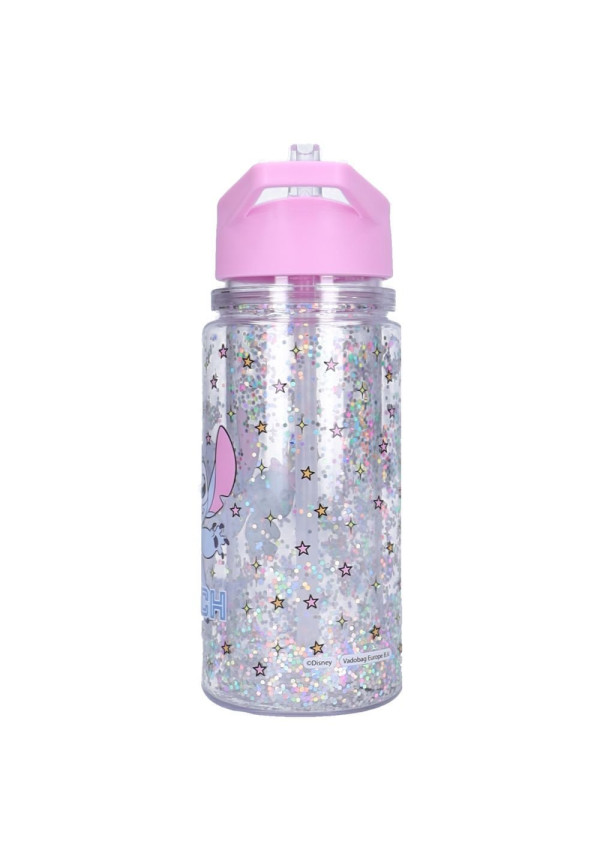 Botella 300ml STITCH glitter