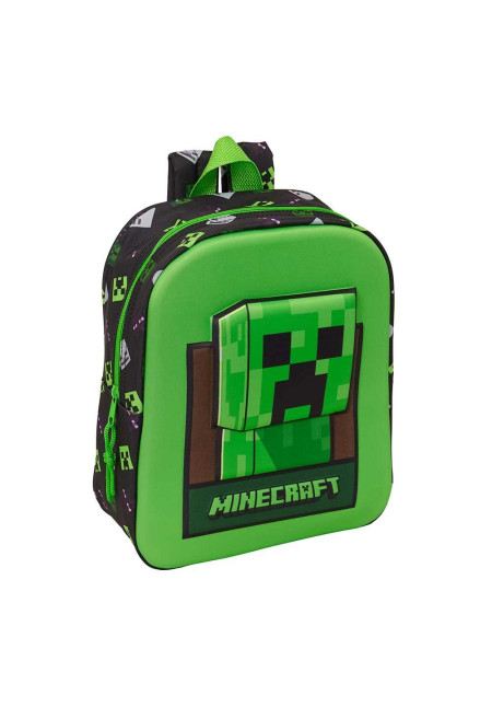 Mochila 27cm 3D MINECRAFT