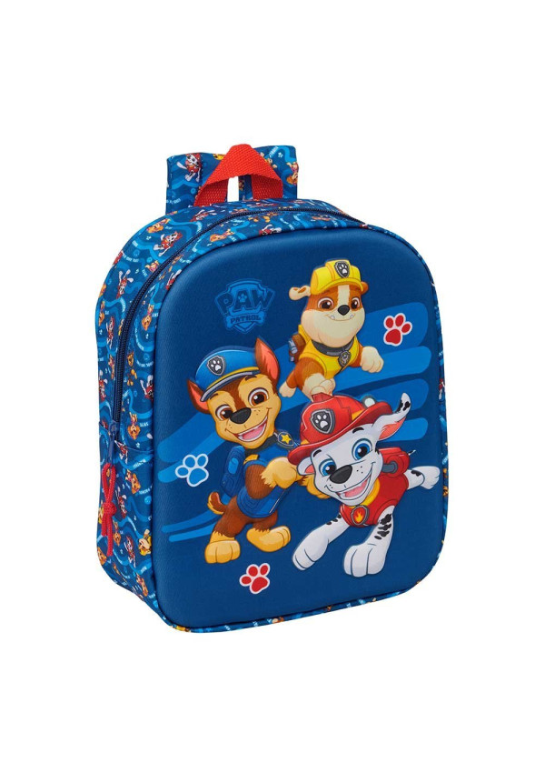 Mochila 27cm 3D PAW PATROL