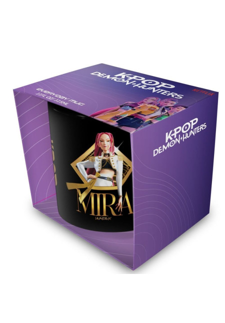 Taza negra KPOP MIRA
