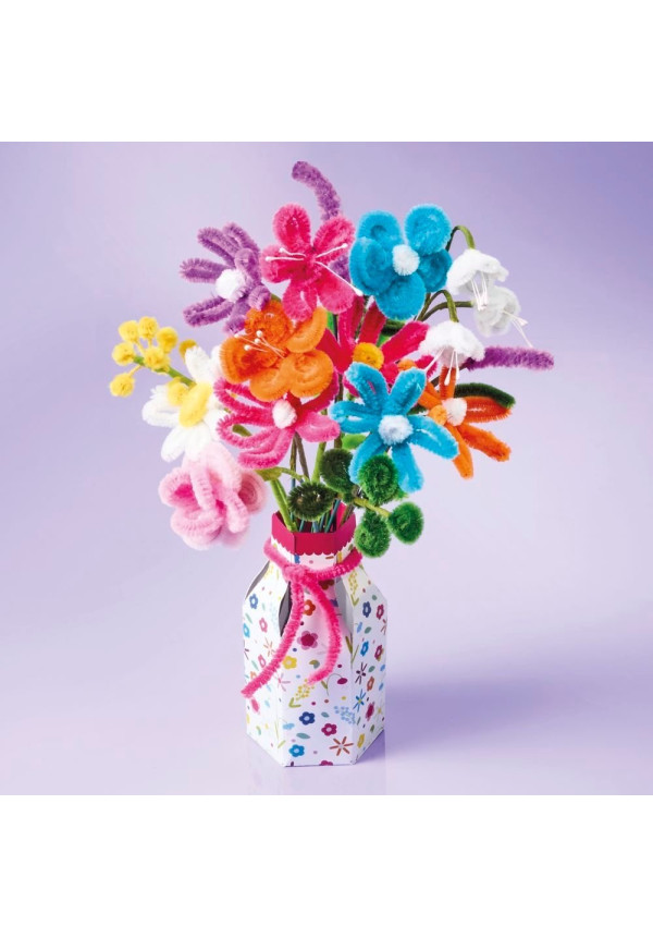 Set blooming flower factory 