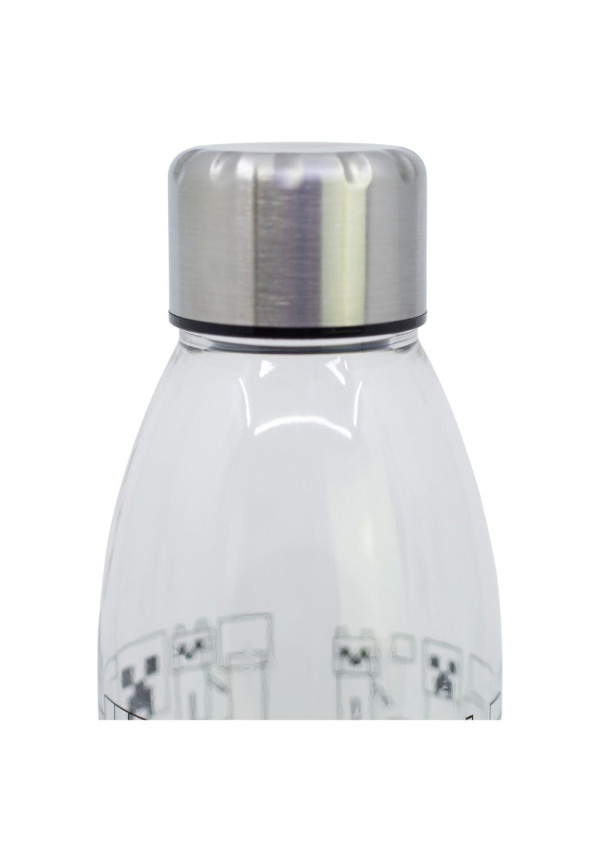 Botella transp. 850ml MINECRAFT